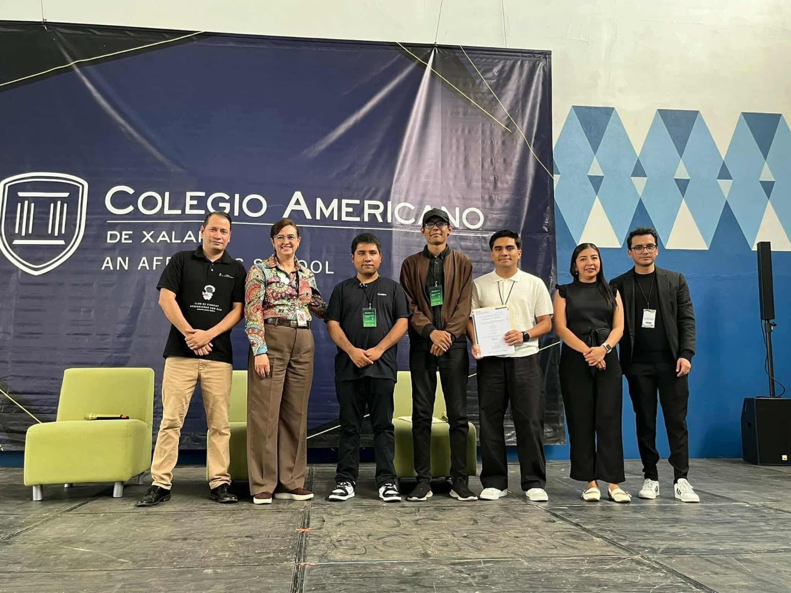 Equipo en Xalapa
